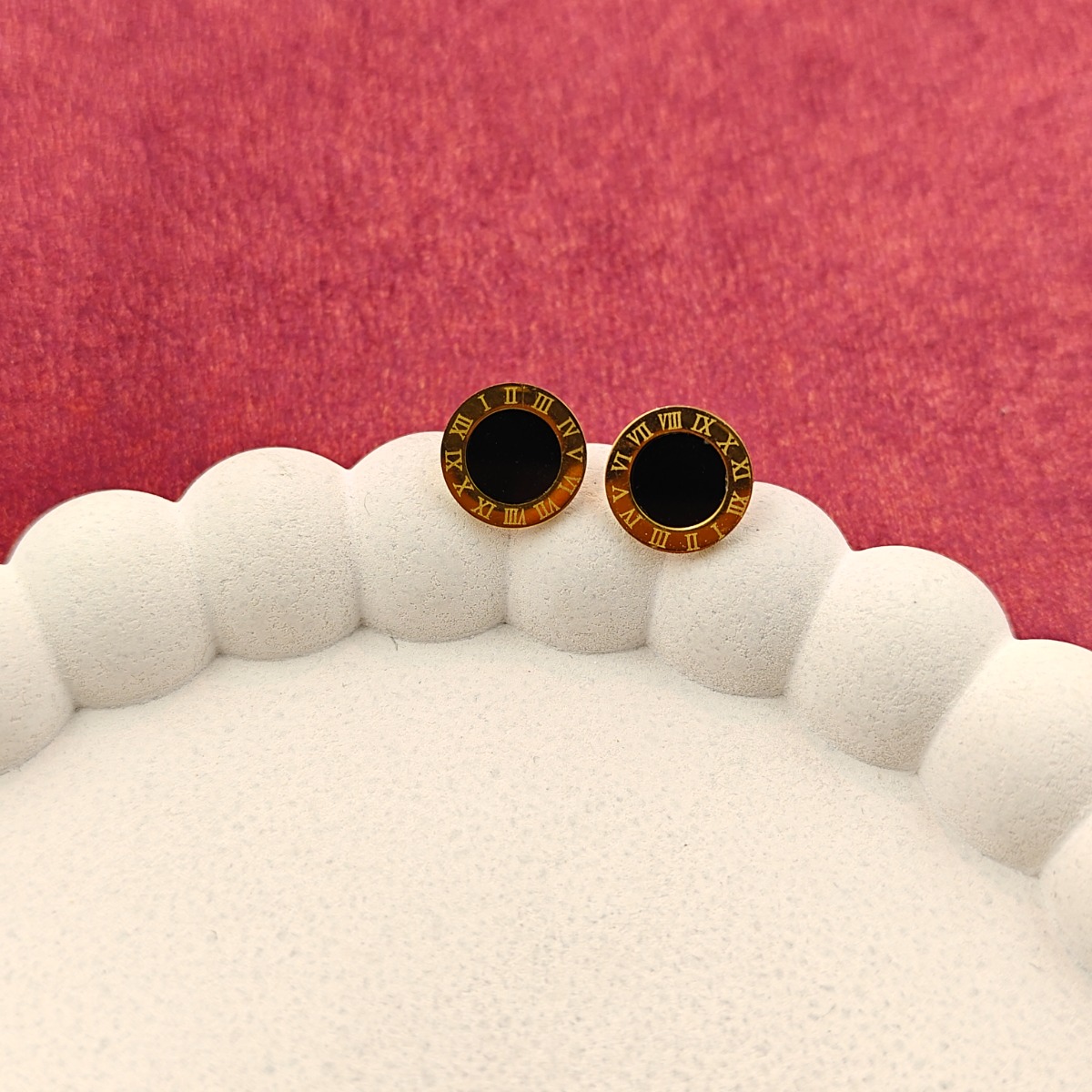 Modern Simplicity Disc Earrings