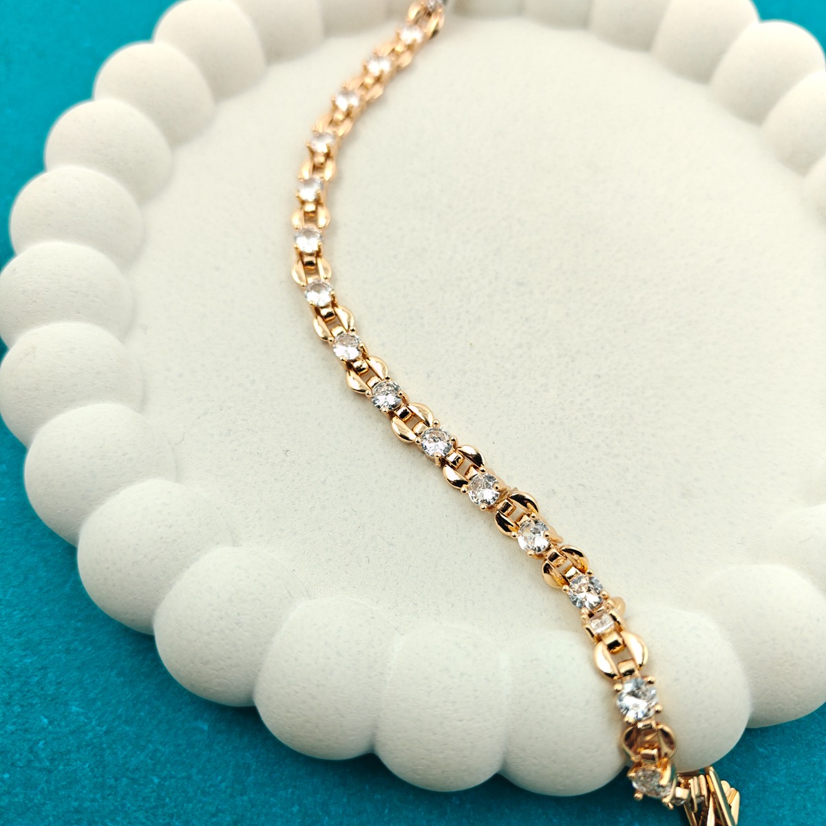 Radiant Pave Tennis Bracelet