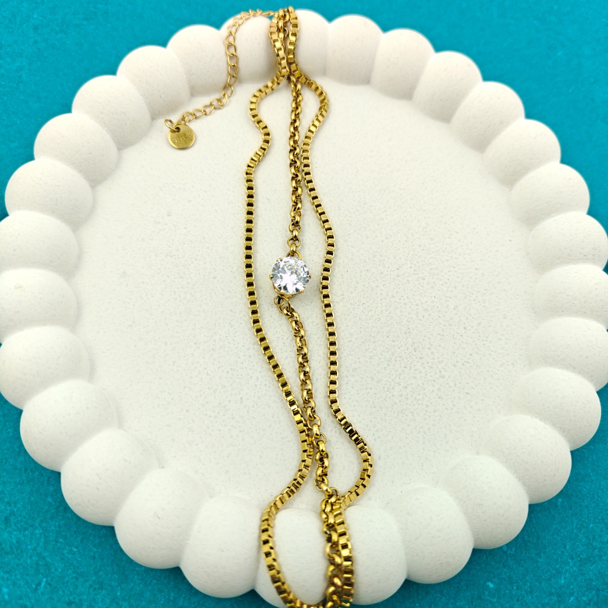 Dazzling Solitaire Bracelet - Hover