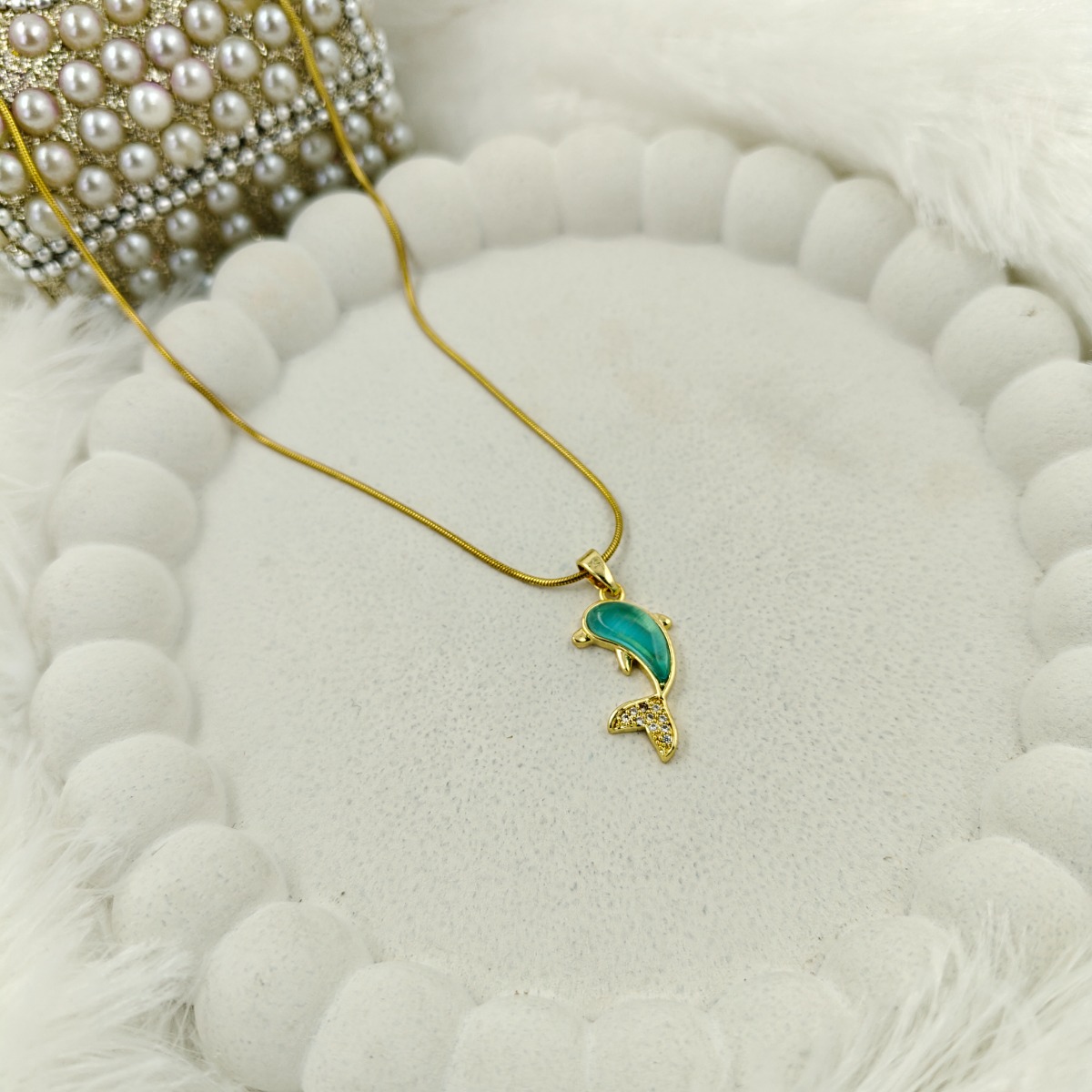 Ocean Dream Dolphin Necklace
