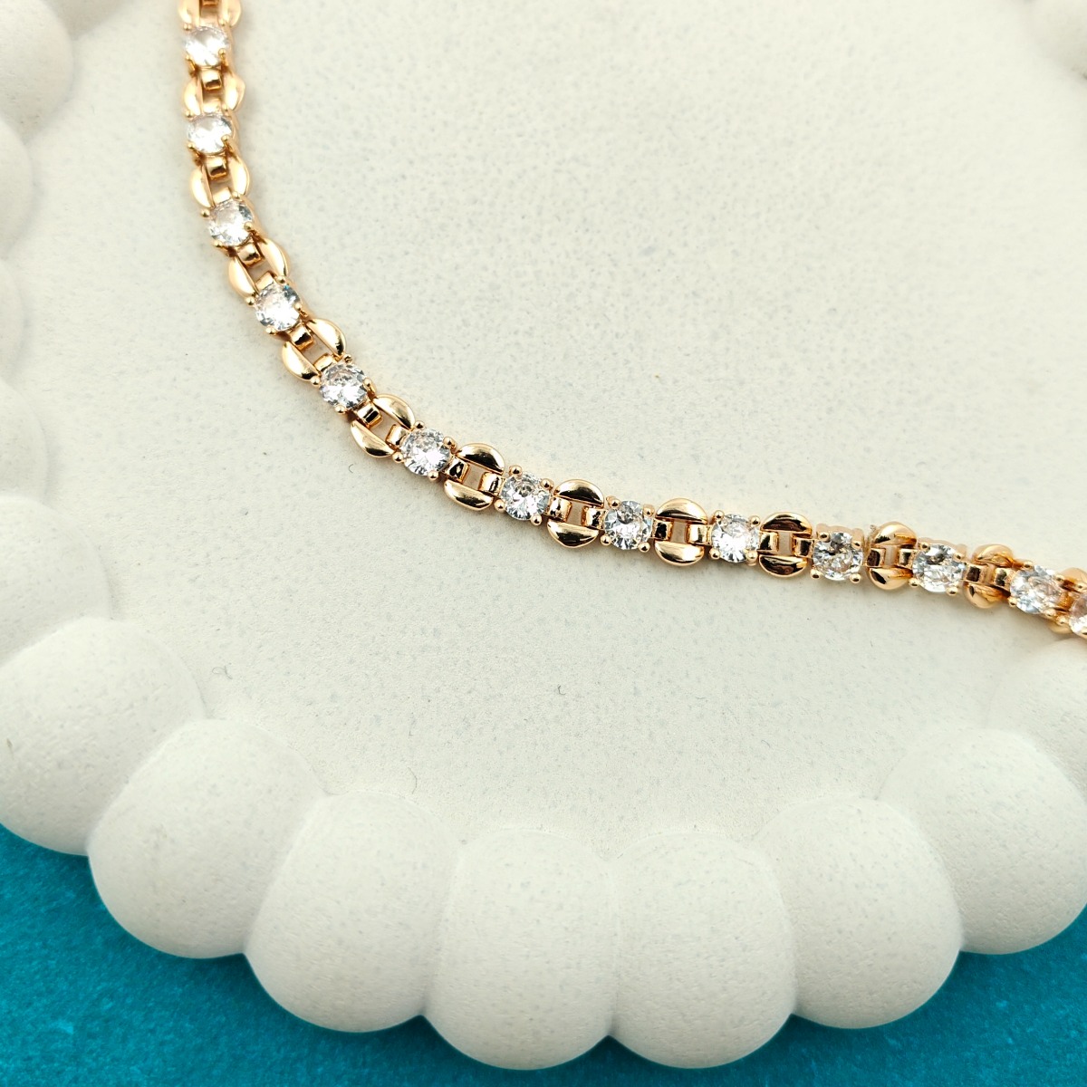 Radiant Pave Tennis Bracelet - Hover