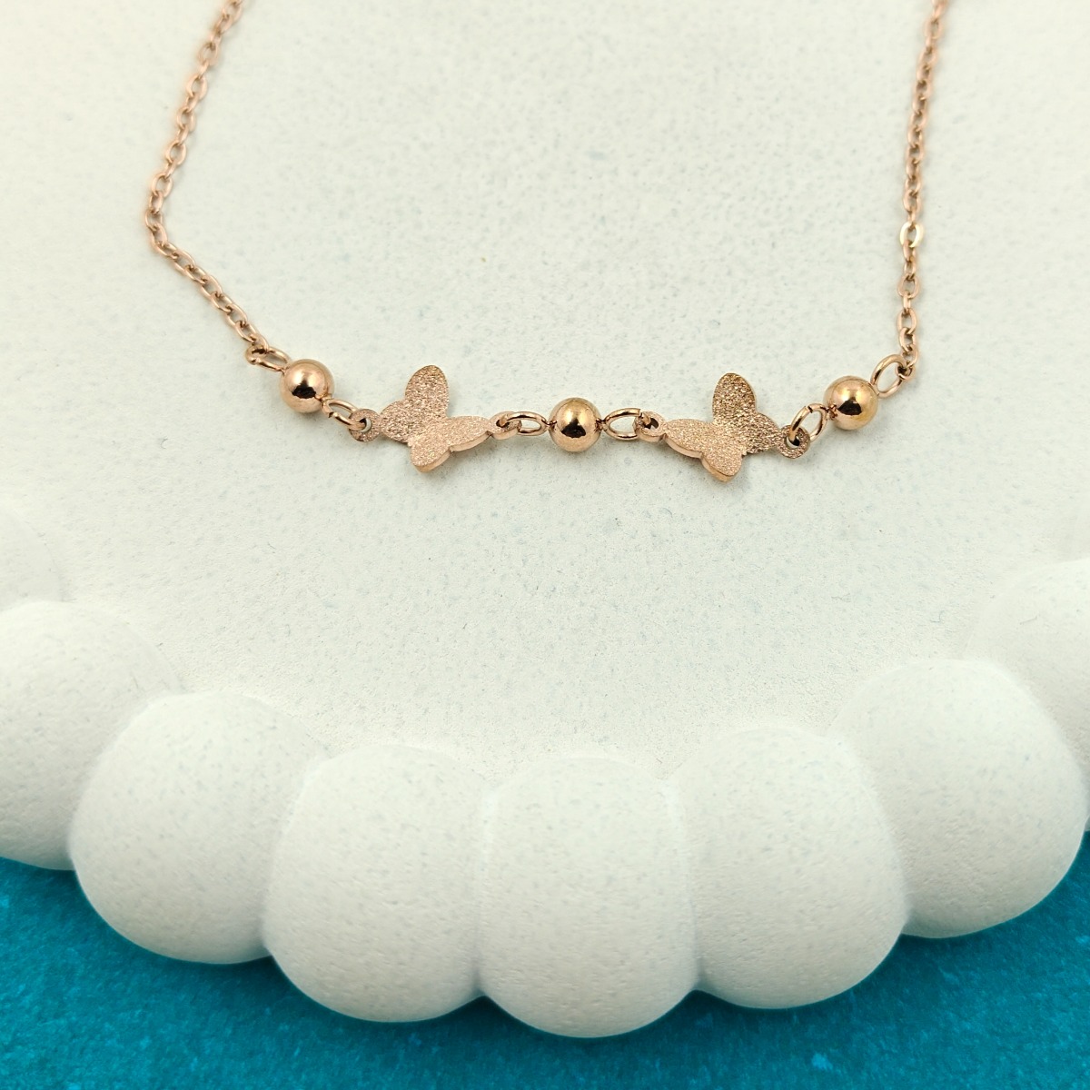 Rose Butterfly Bracelet