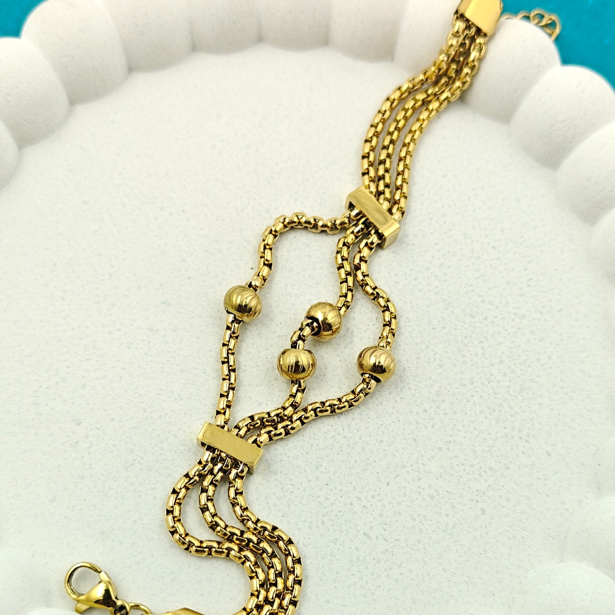 Triple Layered Radiance Bracelet