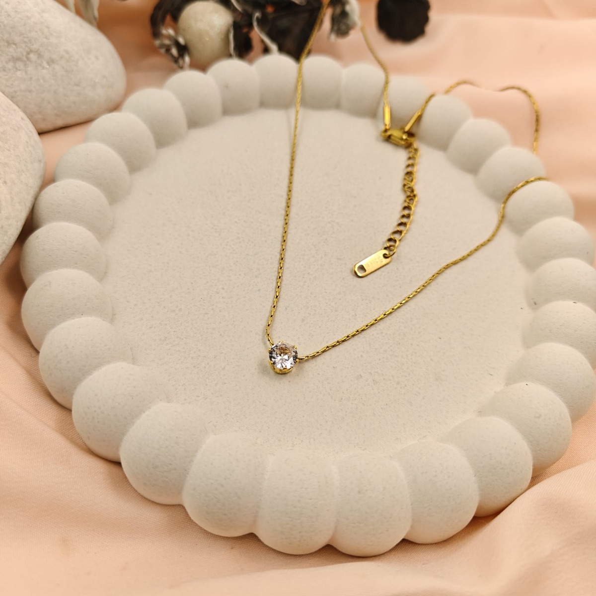 Everyday Elegance Solitaire Necklace